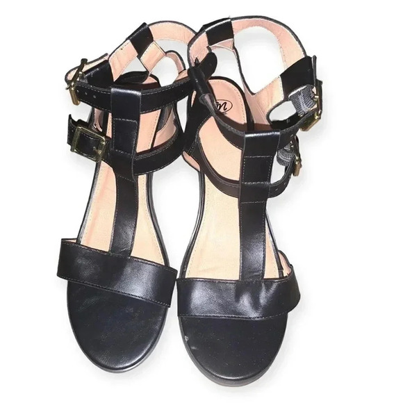 SM New York strappy sandals - Picture 3 of 4